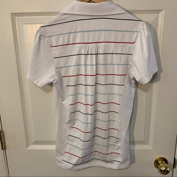 EUC Callaway Striped Golf Polo - Picture 4 of 5